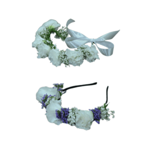 זר פרחים לראש בהתאמה אישית